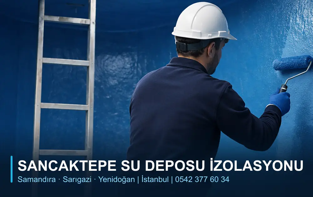 Sancaktepe Su Deposu İzolasyonu Sancaktepe Su Deposu İzolasyonu - Samandıra, Sarıgazi, Yenidoğan (hizmet görseli)