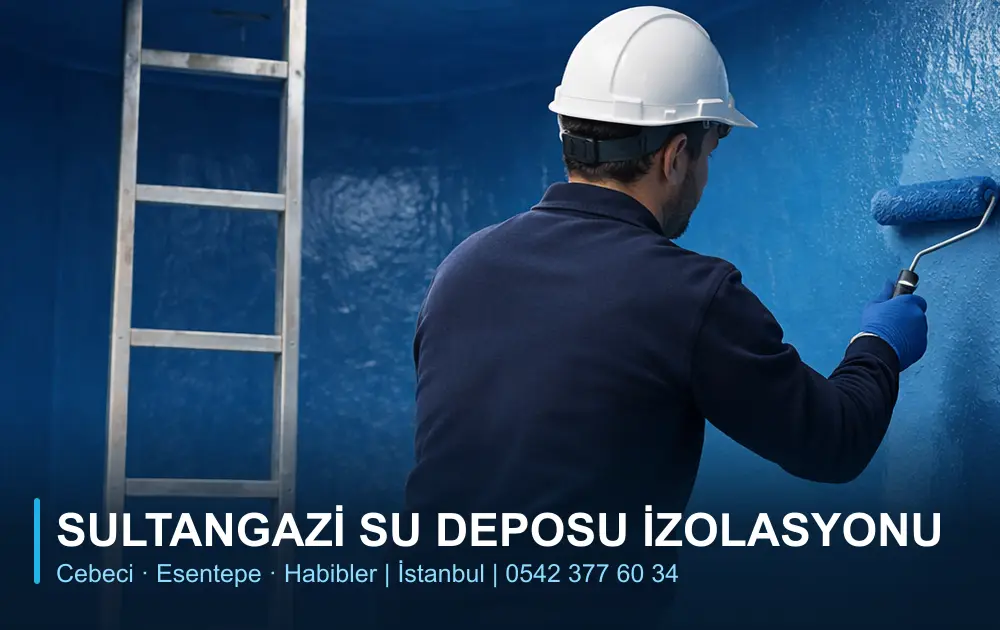 Sultangazi Su Deposu İzolasyonu Sultangazi Su Deposu İzolasyonu - Cebeci, Esentepe, Habibler (hizmet görseli)