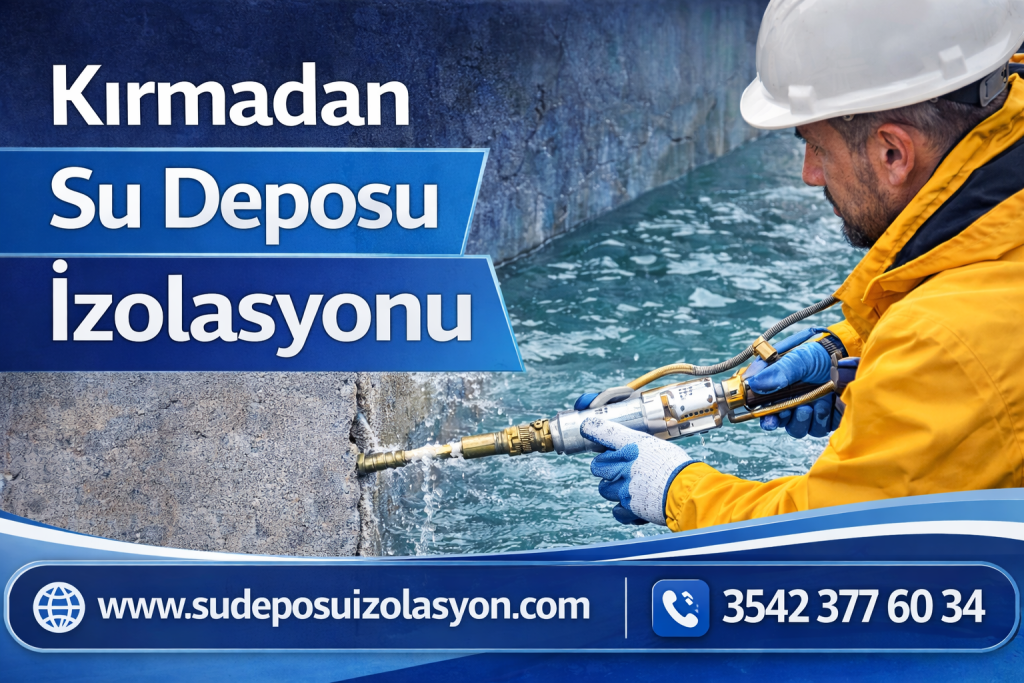 Bağcılar su deposu izolasyon