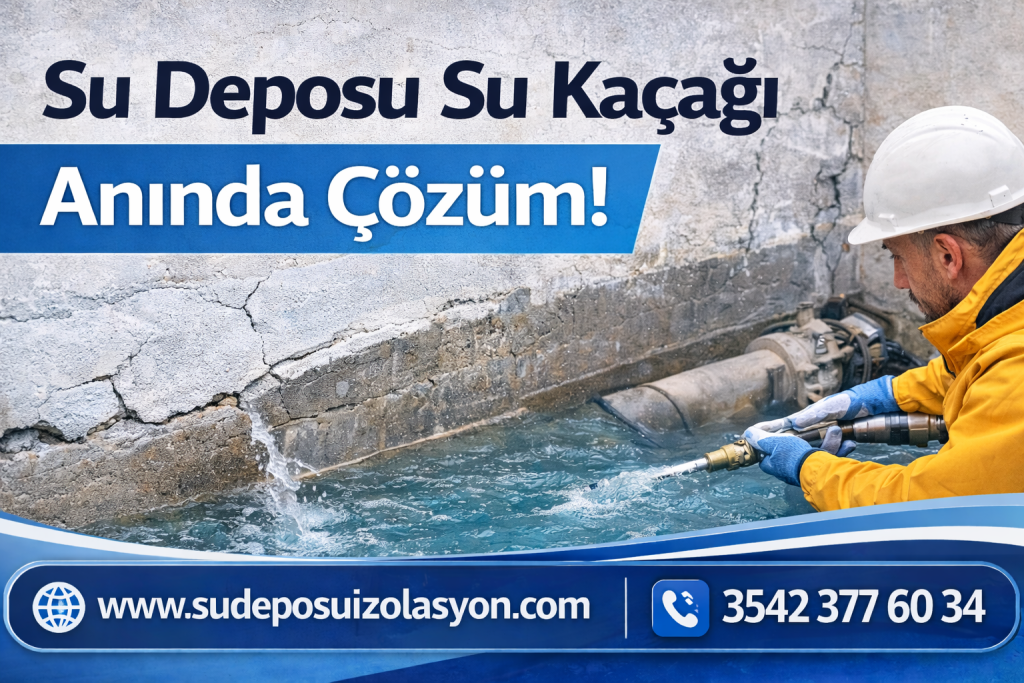 Kağıthane su deposu izolasyon