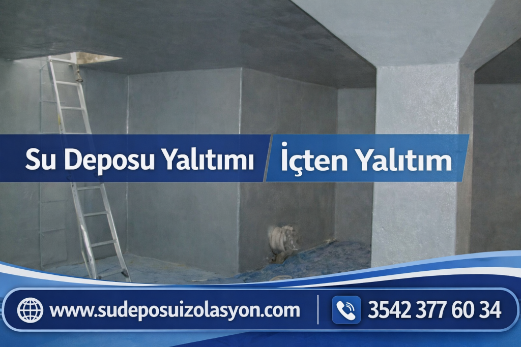 Bakırköy su deposu izolasyon