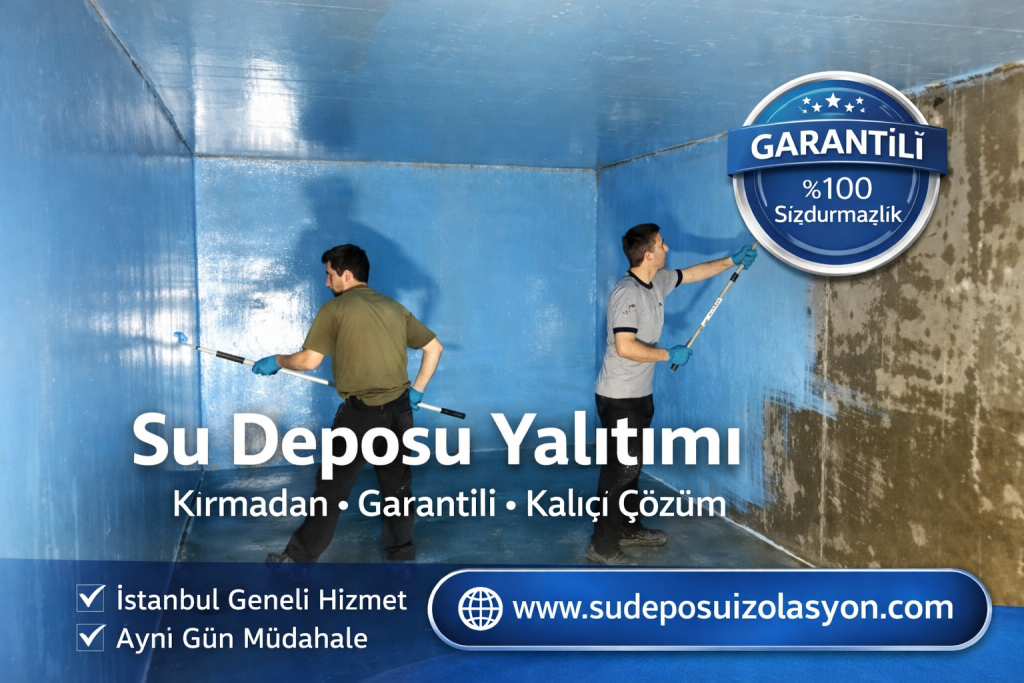 Zeytinburnu su deposu izolasyon