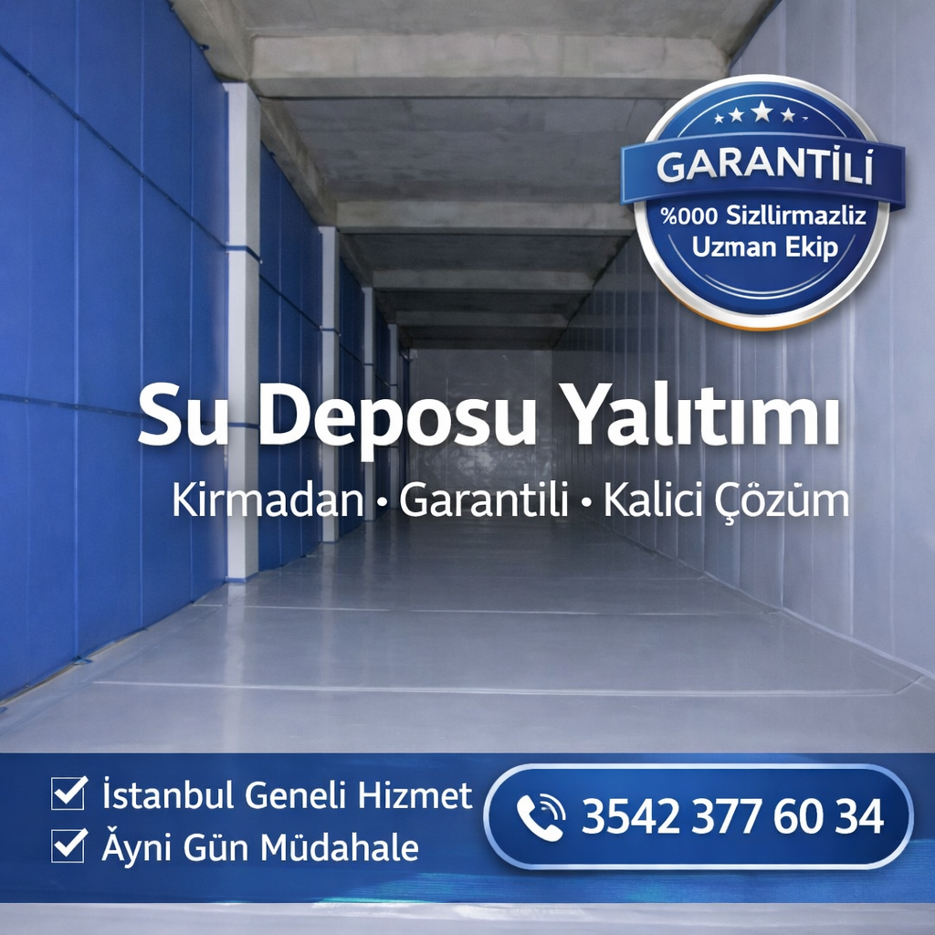 Beykoz su deposu izolasyon