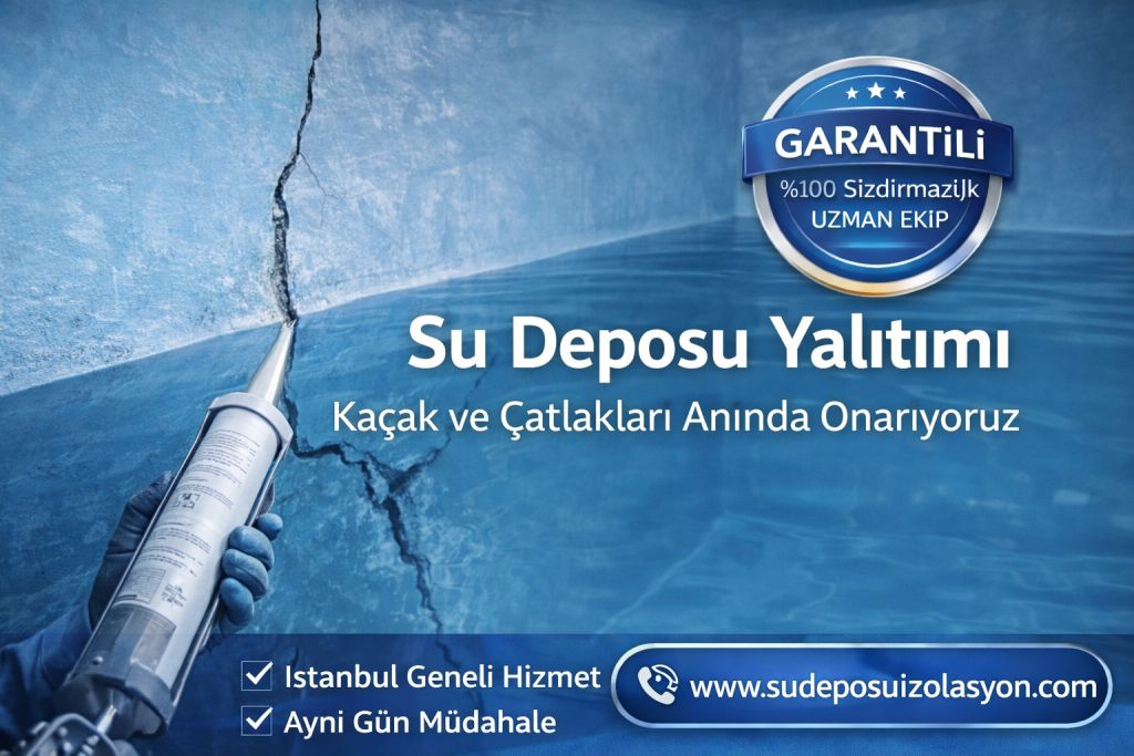 Su Deposu Kaçak Tamiri