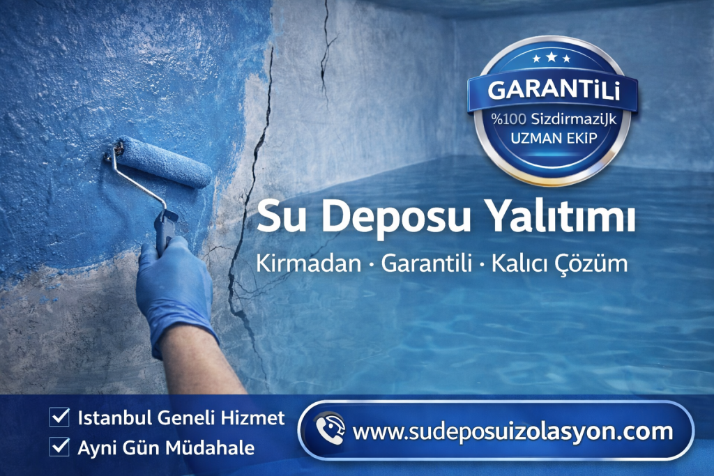 Maltepe su deposu izolasyon