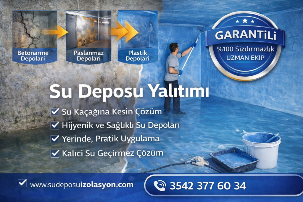Esenyurt su deposu izolasyon